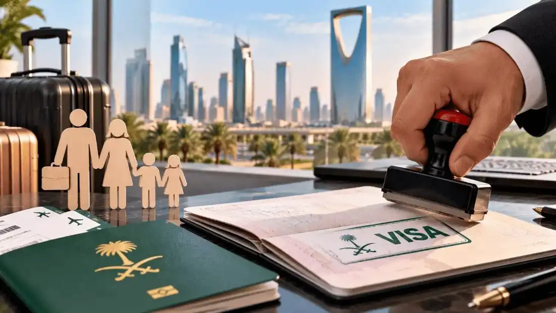 Saudi visa stamping